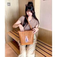 ราคา TTWN BEAR กระเป๋าสะพายข้างทรงถังน้องหมี แบรนด์แท้ อุปกรณ์ครบ (24735526532)