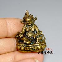 ราคา T ทิเบต Tantric สีเหลือง God of Wealth พระพุทธรูปทองเหลืองที่เป็นของแข็งพระพุทธรูปขนาดเล็กนิ้วพระพุทธรูป Body Protection แบบพกพากระเป๋าพระพุทธรูป Home Furnish (51352560032)