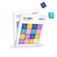 ราคา เกมส์เรียงเลข จิ๊กซอว์ตัวเลขเลื่อน ฝึกสมอง ทักษะ มีแม่เหล็ก 1-8/1-15 (22081273580)