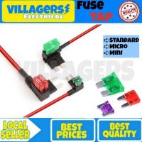 ราคา ที่ใส่ฟิวส์เพิ่มบน Micro Standard Blade Fuse Tap adapter Holder Fius Tap (41268500169)