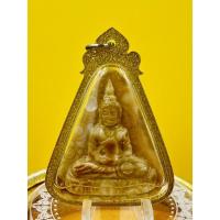 ราคา P-03-300965 พระพุทธปางสมาธิ แกะสลักจากหินพระธาตุเขาสามร้อยยอด มีเม็ดพระธาตุเต็มองค์ (20450997495)