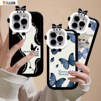 ราคา เคสโทรศัพท์มือถือ กันกระแทก ลายผีเสื้อ สีดํา ฟ้า สําหรับ OPPO A17 A17K A57 A78 A15 A16 A16K A54 A53 A12 A5S F11 A3S A31 A52 A92 A94 A93 A37 F9 A1K Reno 5 A76 A96 A36 (18690298953)