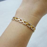 ราคา สร้อยอข้อมือเลสแบรนด์ดังเพชรแท้ ทองแท้ (28426333987)