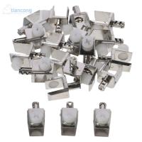 ราคา เทียนจง 20ชิ้นชั้นวางแก้วยึดหมุด,วงเล็บชั้นวางกระจกทนต่อการกัดกร่อนสนิม,ชั้นวางกระจกห้องน้ํา,โลหะผสมสังกะสีสนับสนุนคลิปคงที่แก้ว (54151258026)