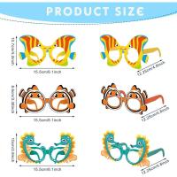 ราคา Harloon 36 ชิ้นสัตว์ทะเลโปรดปรานภายใต้ Ocean กระดาษแว่นตา Ocean สัตว์ Photo Props สําหรับตกปลาอุปกรณ์งานเลี้ยงวันเกิด (Bright) (50051899843)