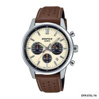 ราคา New Casio Edifice EFR-575 Series EFR-575D สายแสตนเลส EFR-575L สายหนัง ประกันศูนย์ 1 ปี (41010025595)