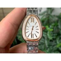 ราคา 1: 1 มาตรฐานเดิมงูกระดูกนาฬิกาผู้หญิงตังงูเงานาฬิกามมเงินสีขาวโอปอลหน้าปัดหกเหลี่ยมงูขนาดหลวมเกล็ดสร้อยข้อมือสแตนเลสพับจับมือแฟชั่นผู้หญิงนาฬิกาเต็มชุดบรร (54602639874)