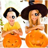 ราคา Prop Fancy Party Pirate Eye Patch ที่ปิดตาโจรสลัด ข้างเดียว พรอพโจรสลัด แฟนซี ฮาโลวีน (23182864270)