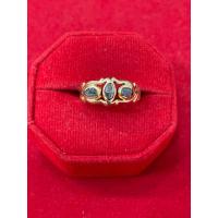 ราคา สินค้าหลุดจำนำแหวนเพชรซีกเพชรแท้ไซต์15ตัง3เม็ดตัวเรือนทอง90%หนัก2.27กรัมแหวนไซต์55 ฉลุลายเดิมๆสวยขลังมาก (28459750162)