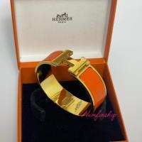 ราคา Hermes Clic Clac H Orange GHW Size PM มือสองสภาพดี (27172270345)