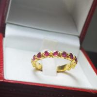 ราคา แหวนพิรอดทับทิมจันทบุรีแท้ (6008583233)