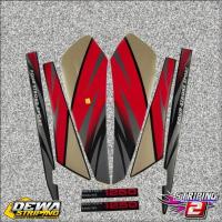 ราคา MERAH Honda gl max glmax 1996 red neo tech striping รายการตัวถังคุณภาพมาตรฐาน (50101050211)