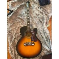 ราคา กีต้าร์โปร่งไฟฟ้า epiphone รุ่น ej 200sce/vsมือ2 เหมือนใหม่มาก สภาพสวยๆ แท่จากshop มีกล่อง (44851162206)