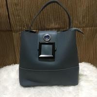 ราคา กระเป๋าทรงถังแบรนด์แท้ Pimmy สีฟ้าคราม (2285512353)