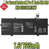 ราคา แบตเตอรี่แล็ปท็อป kwh 7.6V 7565mAh แบตเตอรี่แล็ปท็อป HB4593R1ECW สำหรับ Huawei MateBook X Pro i7 Mach-W29 2019 MACH-W19B (29536257650)