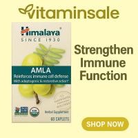 ราคา Himalaya Amla 60 เม็ด วิตามินซีธรรมชาติ บำรุงผิว เสริมภูมิคุ้มกัน ต้านอนุมูลอิสระ (2818475730)