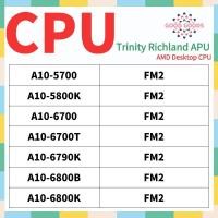 ราคา A10-5700 A10-5800K A10-6700 A10-6700T A10-6790K A10-6800B A10-6800K AMD Richland APU โปรเซสเซอร์เดสก์ท็อป CPU ซ็อกเก็ต FM2 904Pin (26470082144)