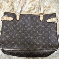 ราคา กระเป๋าสะพายไหล่ louis vuitton หนังแท้มือสอง (28260595653)