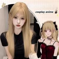 ราคา วิกผมเต็มหัว Mikaisa สี.cos.off-white ทรงผมยาวตรงธรรมชาติ สำหรับลุค lolita มาพร้อม Hairnet (40125486290)