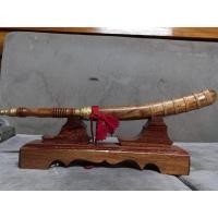 ราคา ดาบ004ตีจากเหล็กเหล็กน้ำพี้ยาว45เชนเหล็กน้ำพี้สิทธิ์ถือว่าเป็นธาตุวิเศษที่มีเทวดาคุ้มครองเป็นรองแค่เหล็กไหล (8535593413)