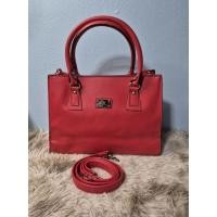 ราคา กระเป๋าถือและสะพายข้าง Bana Ban-Bright Red  (สีแดง)  มือสอง Size:11 (27627930424)