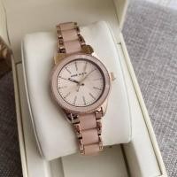 ราคา นาฬิกา Anne Klein Women's Resin Bracelet Watch AK/3212 สายสีชมพู rosegold หน้าปัด rosegold ตัวเรือน (25440654885)