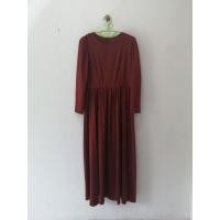 ราคา เดรสยาว​ สีแดงเลือดนกมือสอง​ (23350396238)