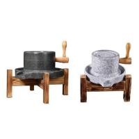 ราคา เครื่องโม่หิน โม่หินธรรมชาติ แบบโบราณ ที่โม่แป้ง โม่ถั่ว ที่โม่หิน (26000221464)