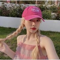 ราคา พร้อมส่ง4สี หมวก หมวกแก๊ปสีชมพูเกาหลี (8166464856)