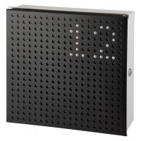 ราคา Tp HATOตู้จดหมาย WP012 สีดำ พร้อม หมุด DIY (ของแท้ คุณภาพสูง) (22782462607)