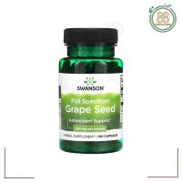 ราคา Swanson, Full Spectrum® Grape Seed, 380 mg, 100 Vegan Capsules (29686937276)