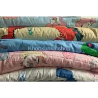 ราคา ผ้าห่มสาลู ผ้าห่มปาการัง ผ้าฝ้าย cotton 100% ขนาด 5ฟุต 150*200cm (13494613616)