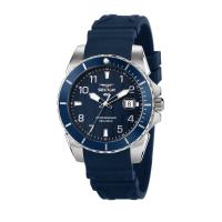 ราคา [3 Years Warranty] Sector 450 Collection 41mm Blue Silicon Band Men's Quartz Watch R3251276003 นาฬิ (24938375574)
