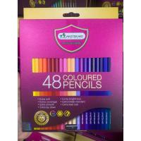 ราคา ดินสอสีไม้ มาสเตอร์อาร์ต สีมาสเตอร์อาร์ต สีไม้ Master Art ***หัวเดียว** 48สี 48แท่ง (22773268726)