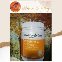 ราคา Healthy Care Vitamin C 500mg chewable 500 (3817278156)