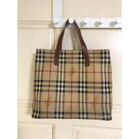 ราคา กระเป๋าถือ Burberry vintage tote รับประกันแท้% เบอเบอร์รี่วินเทจ โท้ด มือสองสภาพดี (20090938072)