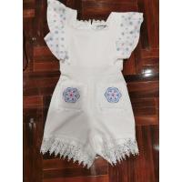 ราคา จั้มสูท งานป้าย Something size M สีขาวสวย (6572525442)