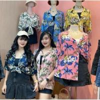 ราคา เสื้อฮาวาย ลายต้นมะพร้าวผ้านิ่ม(สาวอวบ) (24669502127)