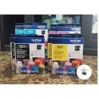 ราคา Brother LC-563BK Black ตลับหมึกอิงค์เจ็ท สีดำ ของแท้ (46200116824)