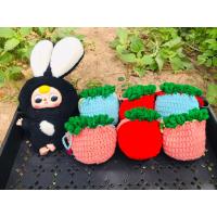 ราคา กระเป๋าใส่เหรียญถักไหมพรม (42709180557)