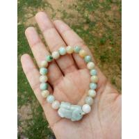 ราคา ข้อมือหยกธรรมชาติคั่นปี่เซี๊ยะ (7251996330)