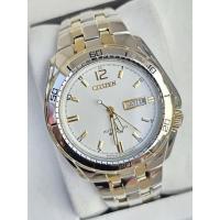 ราคา นาฬิกา CITIZEN WR100 automatic 8002 ฝาหลังใสโชว์เครื่องสีทอง(รับประกัน3เดือน) (25528706021)