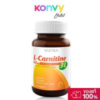 ราคา Vistra L-Carnitine Plus 3L [30 Tablets]. (26776088155)