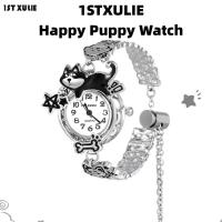ราคา 1STXULIE Happy Puppy Watch Bracelet Niche Design Bracelet Gift (42676666121)