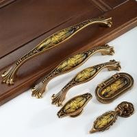 ราคา ที่จับตู้ยุโรป สไตล์วินเทจ หรูหรา ที่จับลิ้นชัก (27329583214)