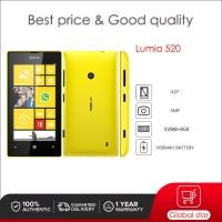 ราคา โทรศัพท์มือถือบลูทูธ Nokias Lumia 520 ดั้งเดิม 5MP 512MB 4.0" WIFI 512MB+8GB (44852211988)