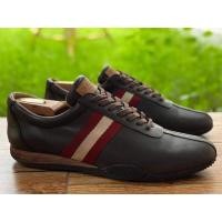 ราคา รองเท้าหนังแท้ แบบผูกเชือก Bally size 43 รองเท้ามือสอง (5370240480)