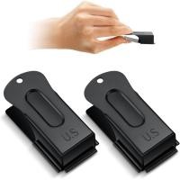 ราคา 2 ชิ้นทองเหลืองสัตว์เลี้ยงการฝึกอบรม Clicker สัญญาณคริกเก็ต Clicker โลหะสุนัข Clicker สําหรับลูกสุนัขแมวเทรนเนอร์เจ้าของสัตว์เลี้ยง (สีดํา) (51301910399)