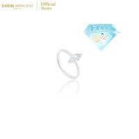 ราคา Louis Montini (Jewelry) Sterling Silver 925 Ring แหวนเงินแท้ 92.5% แหวนเพชรรูปมาร์คีส์ LJRG36 (27670549249)
