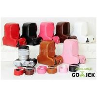 ราคา กระเป๋าหนัง Fujifilm X-A2/X-A1/X-M1/เคส/กระเป๋ากล้อง (20284261776)